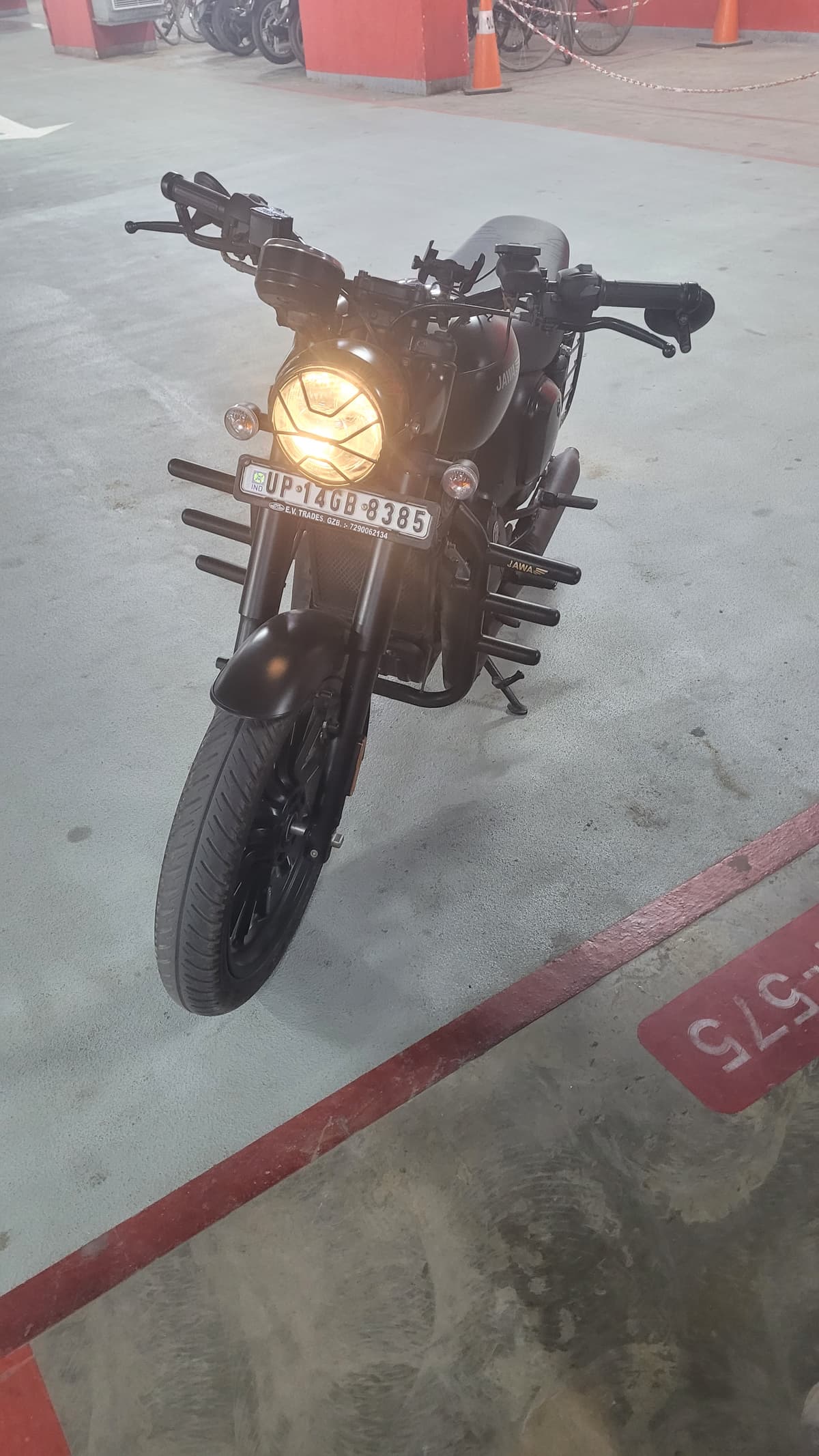 Jawa bike on rent in noida