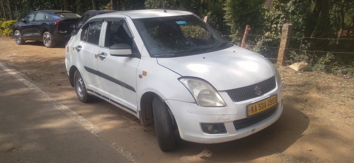 Maruti Suzuki car with driver on rent