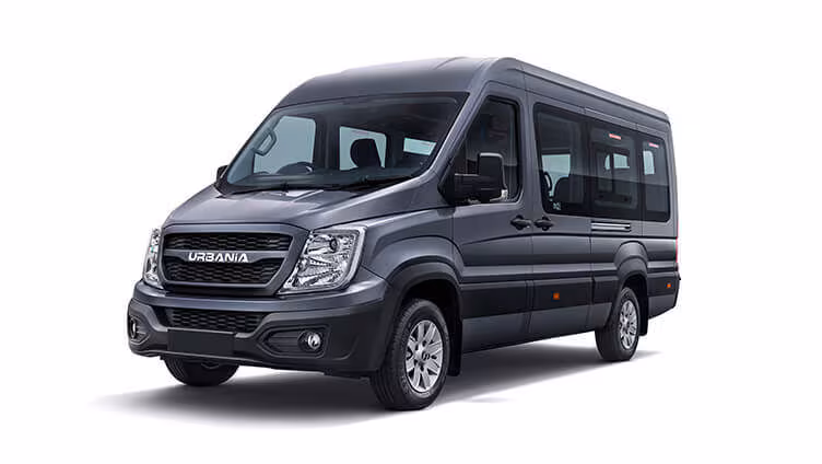 Force urbania 9 seater car with driver available on rent in agra