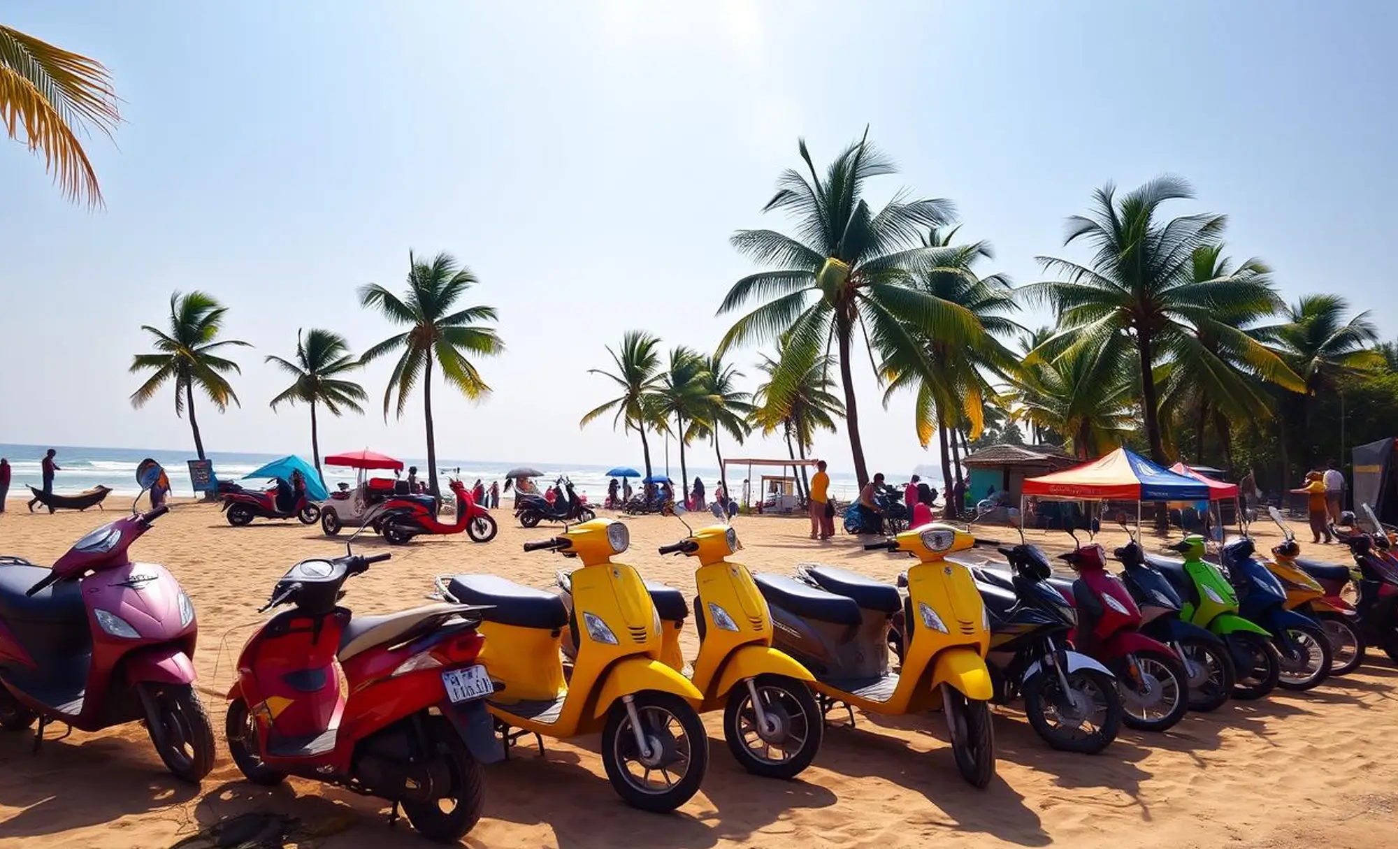 Best Areas to Rent Scooters in Goa: North vs South Comparison